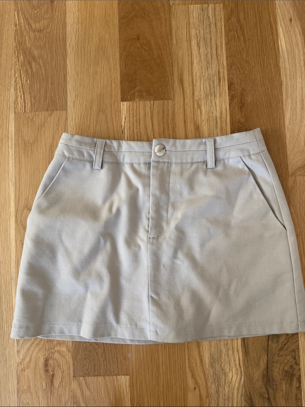 DISSH Light Beige Mini Skirt